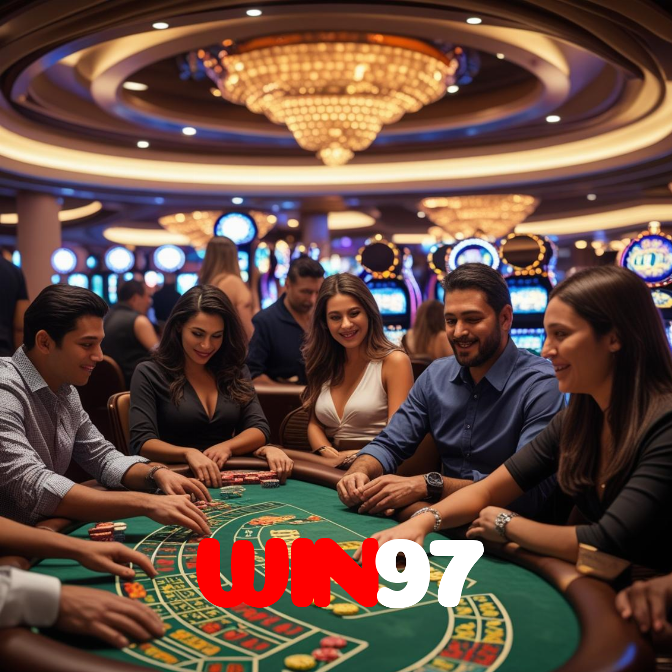 WIN97：Jogue poker e conquiste prêmios como um verdadeiro campeão!