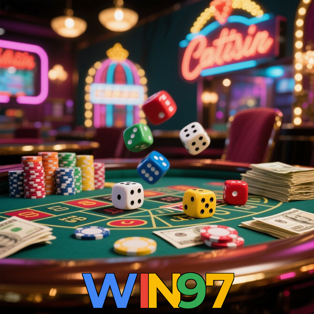 WIN97：Onde o futebol e o cassino online se encontram para grandes prêmios!