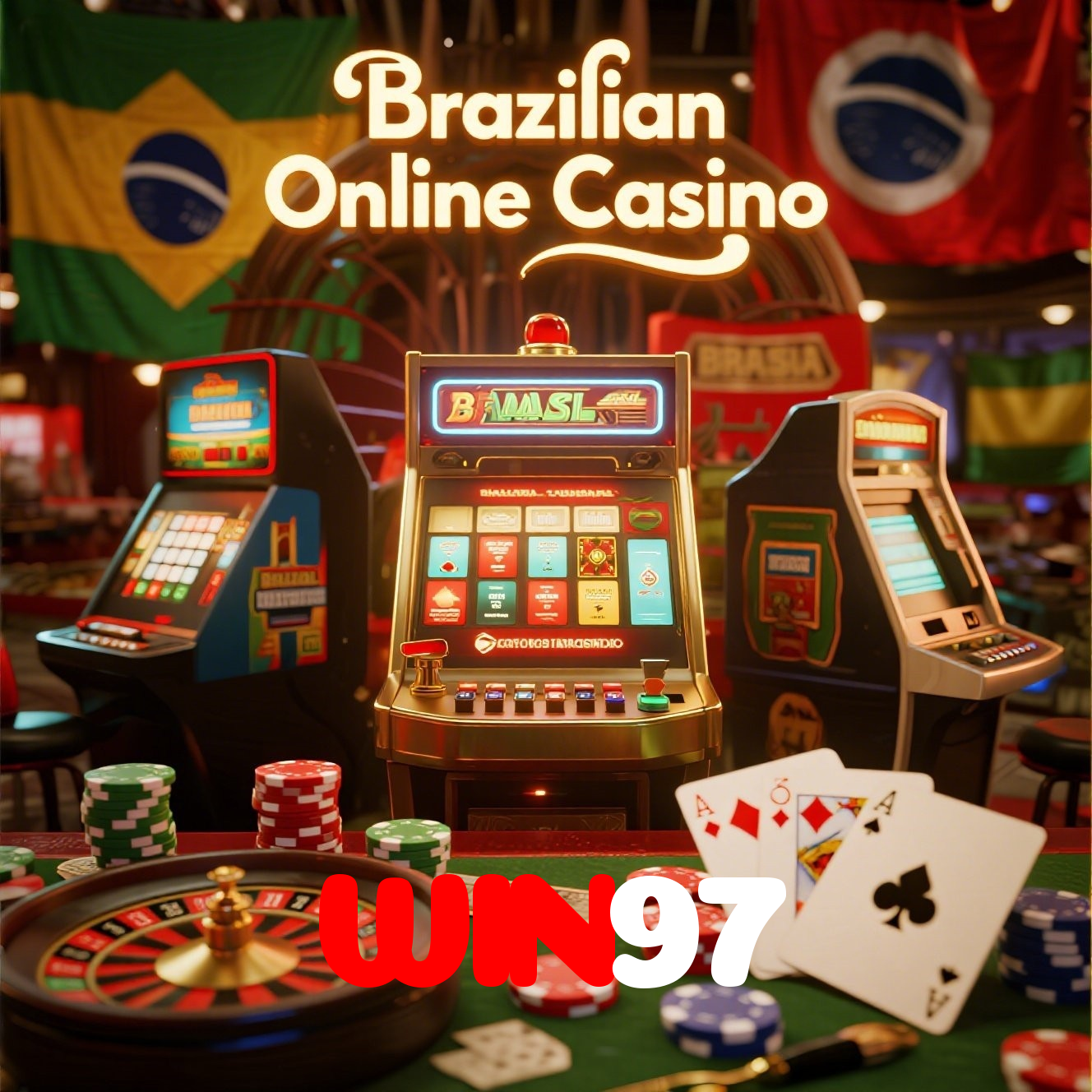 WIN97:Aposte nas roletas e mostre que a sorte está com você!