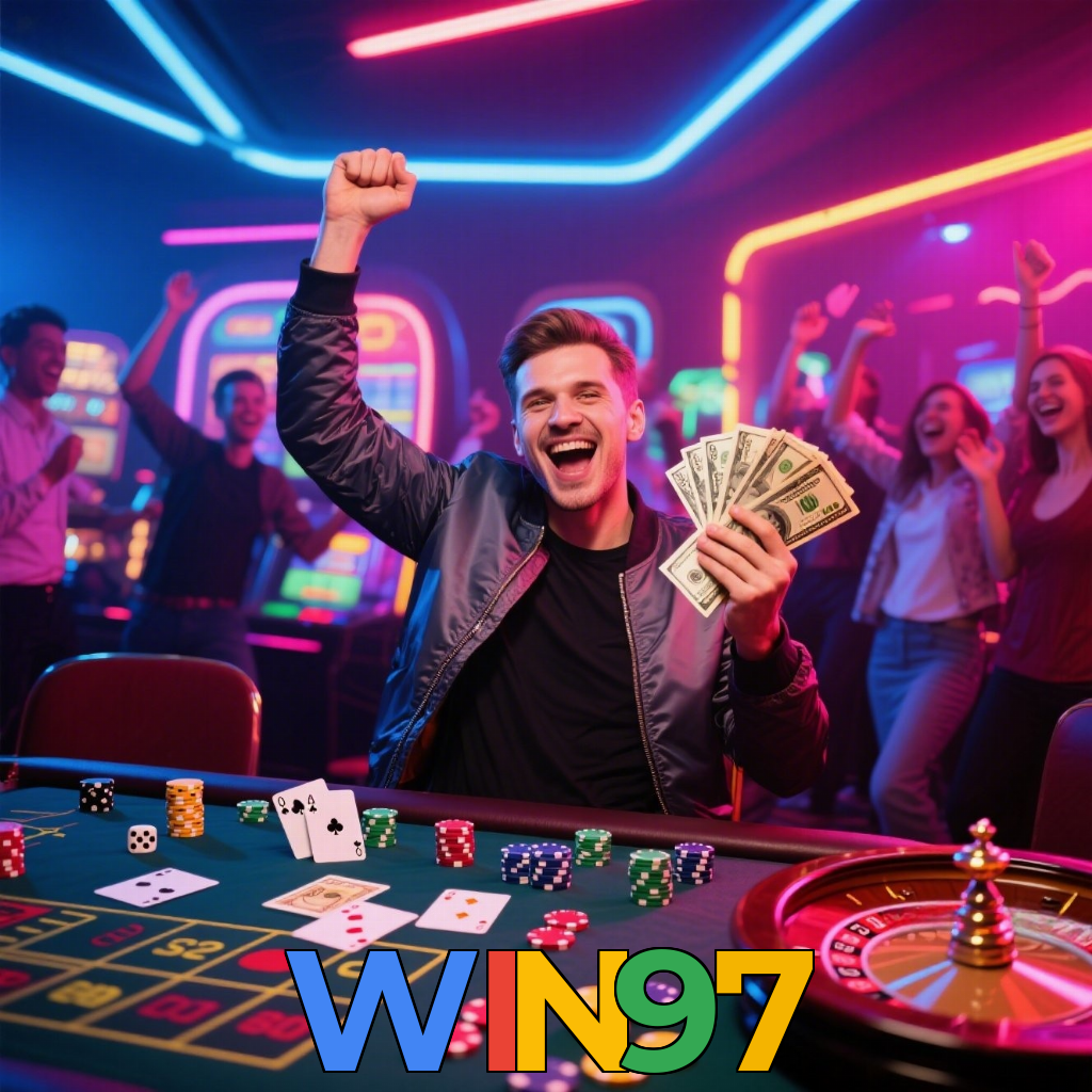 WIN97：Apostas ao vivo no futebol e prêmios incríveis em jogos de cassino como roleta!